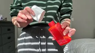 ASMR for Headphones 🎧 | Close-Up Hand Sounds & Movements with Dry Oil Application