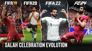 Salah Celebration Evolution In FIFA | 2019 - 2024 |