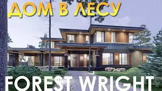 Искусство слияния с природой  Дом Forest Wright