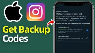 How To Get Backup Codes On Instagram! (2025)