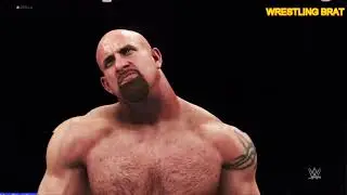 Goldberg Vs Mark Andrews - WWE Gameplay PS4 (WWE 2K20)
