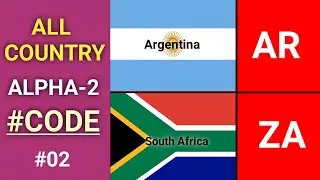 Country code। Country code number quiz। Country unique code। Alpha-2 code #02