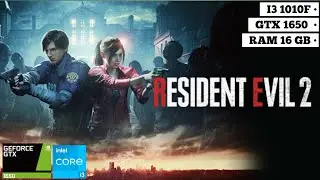 GTX 1650 | I3 1010F | Resident Evil 2 Remake - High