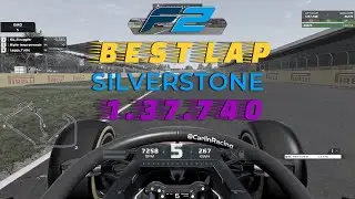 Silverstone F2 Hotlap + Setup in the description F1 2021 Formula 2 gameplay - 1.37.740