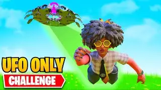UFO *ONLY* CHALLENGE || (Fortnite Season 7 Alien Challenge)