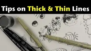Tips on varying line-weight | How to use Thick & Thin Lines
