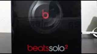 Beats Solo2 On-Ear Headphone UNBOXING (Gloss Black)