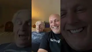 Dad chillin in the morning