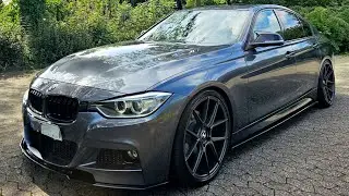 2013 BMW F30 320d Stock 184ps & Stage 1+ 220ps acceleration