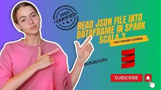 Read json file into DataFrame using Scala 3 | Read Json File into Dataframe In spark