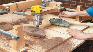 Unique Woodworking Projects With Awesome Machines And Workers Make Production Simple And Easy
