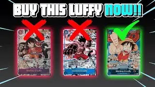 Rarer Than a Manga, But HALF the Price?! Buy These Luffy Cards NOW! (One Piece TCG Market Watch)