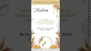 Ashwin Yamini Wedding Invitation