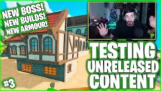 Testing Unreleased Content! #3 *SPOILER ALERT* *Giant Worm* | Alpha Version | Craftopia Items