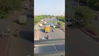 ये तो 😍minimum traffic है ये!!! #दिल्ली#delhi #traffic