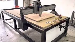 Test cut our new RIB 4x8 CNC Router