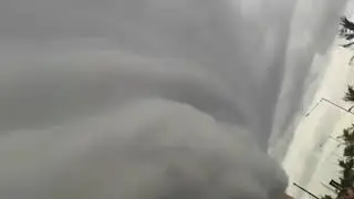 INCRÍVEL FURACÃO NO BRASIL