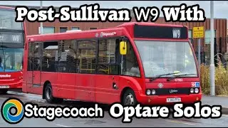 Optare Solos Appear On The W9 - Journey on Route W9 - Optare Solo M880 - Stagecoach 47983 (YJ10PFA)