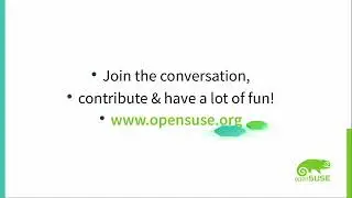 openSUSE Conference 2022 - A new distribution openSUSE Leap Micro