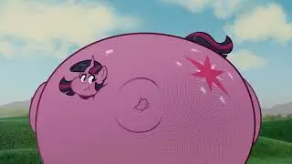 Twilight Sparkle Inflation Spell Animation by ridiculouscake