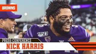 Nick Harris Press Conference | Cleveland Browns