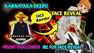 ಕೊನೆಗೂ KARNATAKA DEEPU FACE REVEAL 😍? || MUST WATCH 🎯 || FREE FIRE KANNADA 💛❤️  #freefire #facereval