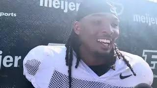 LB Kydran Jenkins says fall camp got him “comfortable” in new role