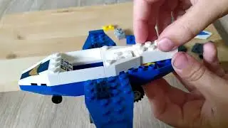 LEGO-PLANE. Лего-самолет из набора.