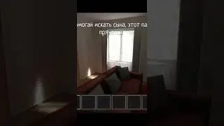 Че Сидишь! Давай помогай искать отца этот паразит опять где-то прячется. 