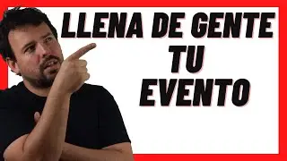 📣Cómo se promociona un evento.  8 ideas para promocionar tu evento.🤗