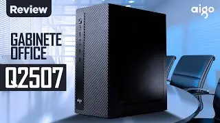 REVIEW GABINETE OFFICE AIGO Q2507 – EFICIÊNCIA E DISCRIÇÃO EM UM MINI-TOWER FUNCIONAL
