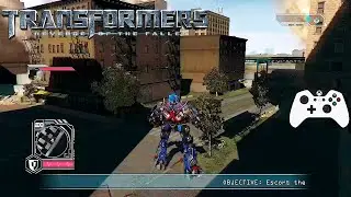 Transformers: Revenge of the Fallen (2009) - Optimus Prime Gameplay
