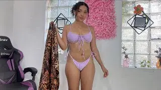 Haul beach sarongs try on