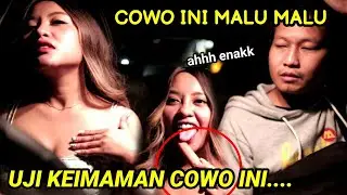 PRANK TAXI ONLINE, GODAIN PENUMPANG SAMPE MAU     ENAK MBA