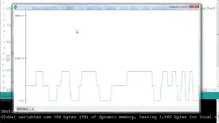 A new feature in the Arduino IDE : a serial graph plotter