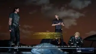 Royal Vessel Fishing - The Boys Try To Get Ignis To Say 