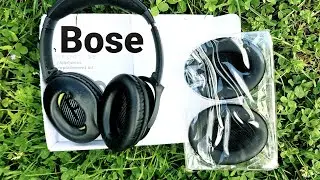 Как поменять амбушюры.How to replace Ear Cushions from Bose QC35II, QC25