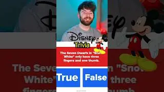 Disney Trivia - part 7 #disney #irish #youtubeshorts #shorts #irishyoutuber