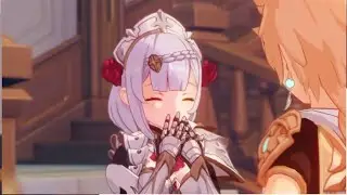 Noelle simp reaccionando a la 1.4 Genshin impact