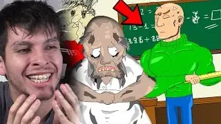 ¿GRANNY VA A LA ESCUELA DE BALDI? - ANIMACIÓN ÉPICA 😂😂 | DeGoBooM