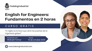 🇺🇸 CURSO GRATIS DE INGLÉS PARA INGENIEROS | VOCABULARIO para INGENIEROS INDUSTRIALES