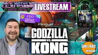 Godzilla Vs. Kong Pinball Pack AtGames Legends Pinball 4K Gameplay & First Impressions!