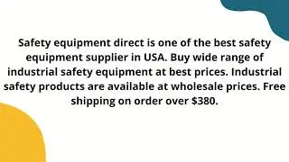 Industrial Safety Products