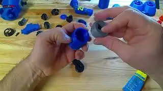 Tetsuijin un robot tutto blu
