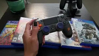 ASMR + VIDEO GAMES | Tapping, Tracing, & Scratching  on PS4 Controllers & Game Boxes