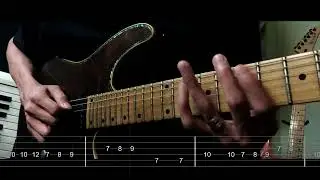 QWER _ T.B.H(고민중독) guitar cover + tabs