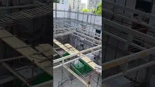 Перекрытие из металлоконструкций. Сварка на месте