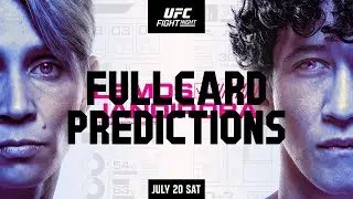 UFC Fight Night Lemos vs Jandiroba Full Card Predictions