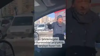Kayseri maraş yolu deprem yardımseverliği (kayseri girişinde maraş yolu)