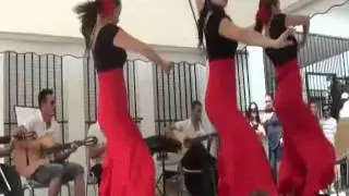 FIESTA DE BAILE Y CANTE FLAMENCO EN BARRIO POLIGONO DE MERIDA  EXTREMADURA   SPAIN   AL SON DE CAJON Y MAS GRUPOS